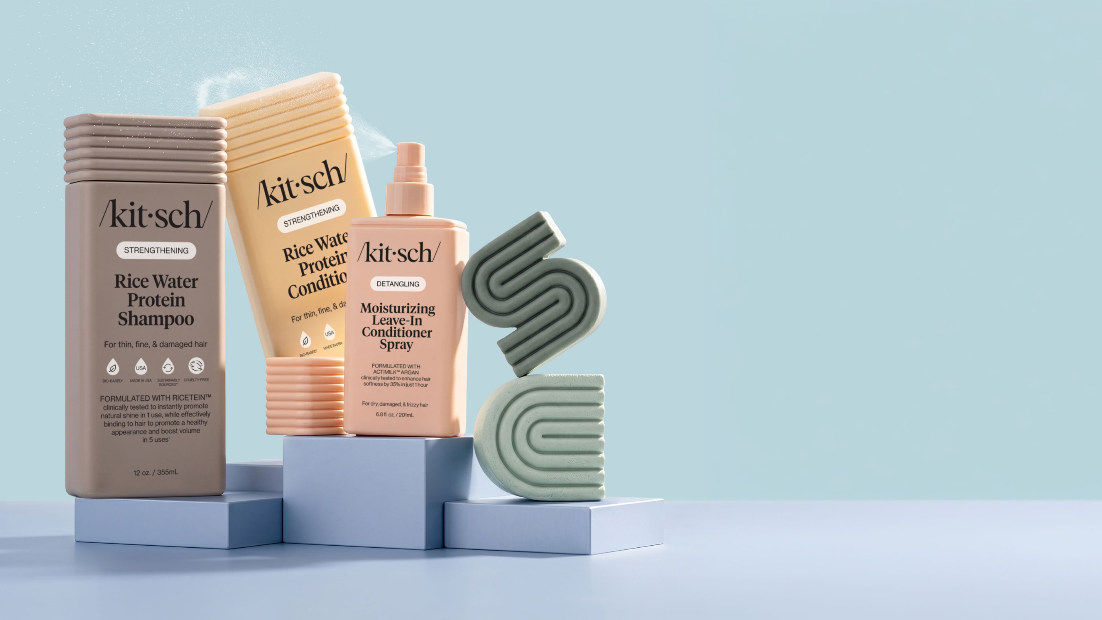 Kitsch promotional banner