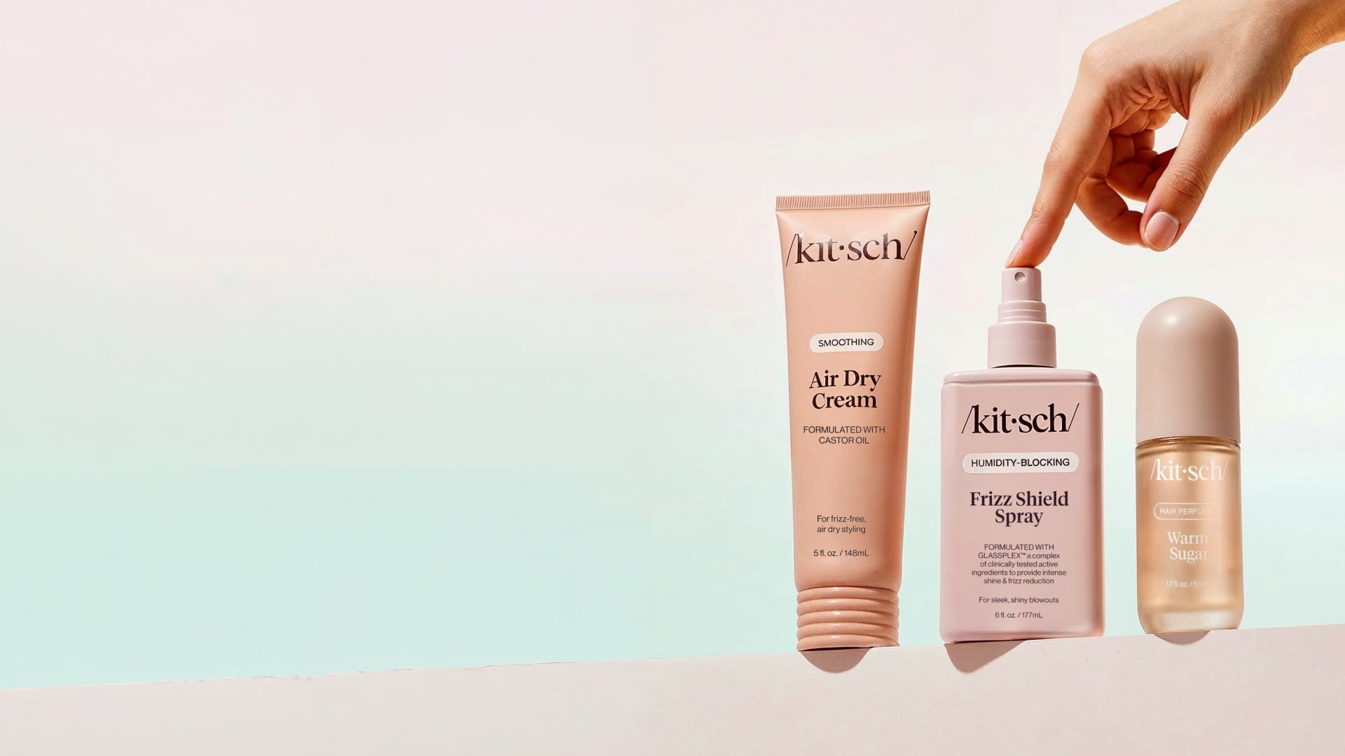 Kitsch promotional banner